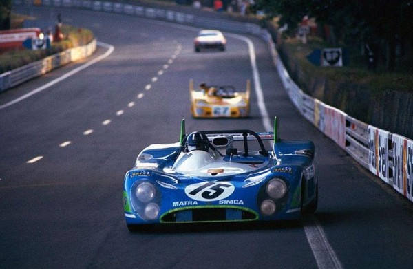 4-HEURES-DU-MANS-1972-1er-MATRA-SIMCA-Graham-HILL-Henri-PESCAROLO- Photo Collection Famille CHASSAGNY