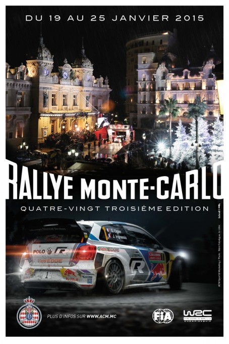 WRC 2015 MONTE CARLO Affiche
