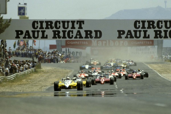 FRANCE FORMULA ONE GRAND PRIX AT PAUL RICARD CIRCUIT ON JULY 25th 1982.